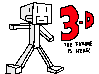 Well you try drawing a fucking 3D stickman, then, smart-arse.