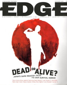 Edge is one of the few remaining newsstand magazines, but it suffers a little for being both mainstream and industry-centric.