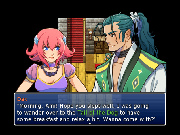 Who wouldn't want to go and have breakfast with Dax here?